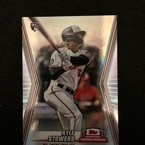 2023 Topps International Trading Card Day Kyle Stowers Rookie Card-Baltimore O’s